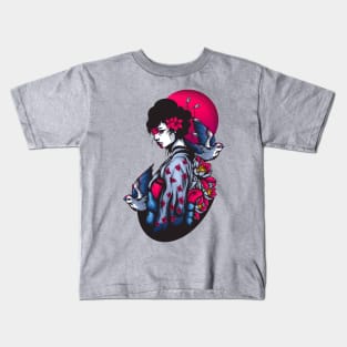 Geisha Girl Kids T-Shirt